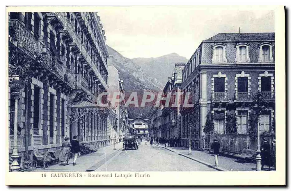 Cauterets - Boulevard Latapie Flurin — n° 16 - Frente