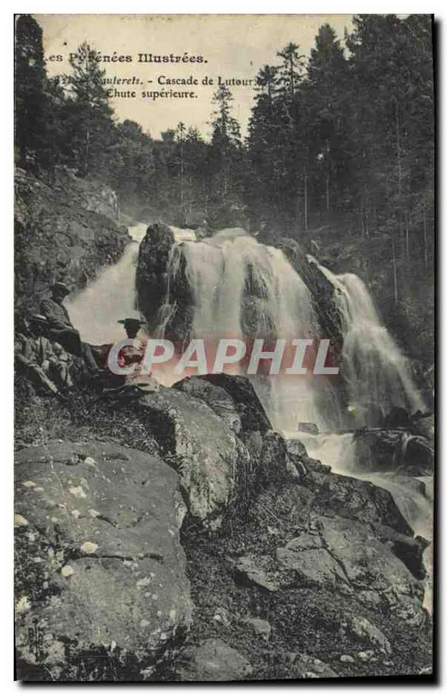 Caucerets - Cachoeira de Lutour - Cachoeira Superior — As Pénencées Ilustradas - Frente