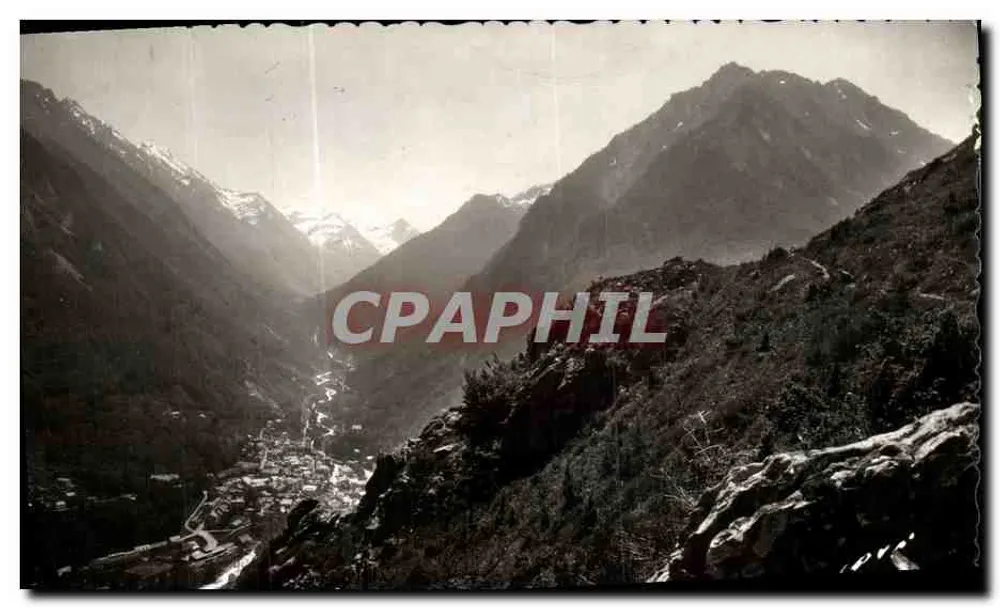 Cauterets — Tal und Pégourre (2315 m) — Editions JOVÉ, Pau (B.P.) - Vorderseite