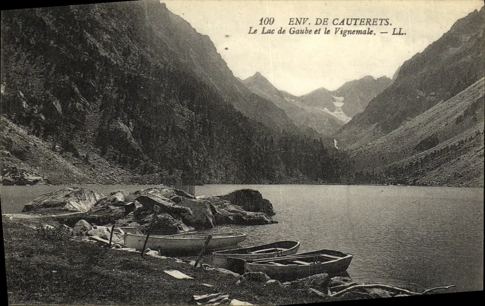 See Gaube und der Vignemale — ENV. DE CAUTERETS — LL. — Nr. 109 - Vorderseite