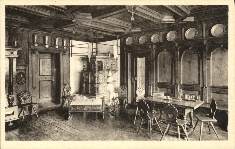 Zimmer aus dem 17. Jahrhundert — Museum für Elsass — Straßburg - Vorderseite