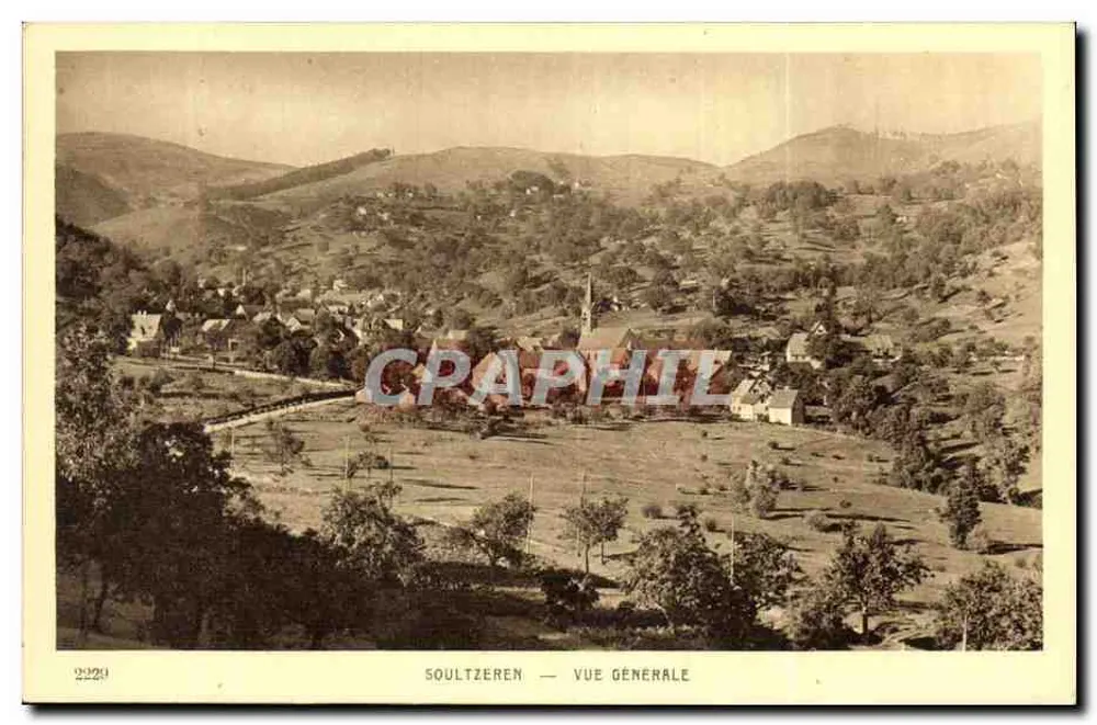 Soultzern — Vista geral — Editor: Imp. Ed. Plaute (H. Rüpp) - Frente