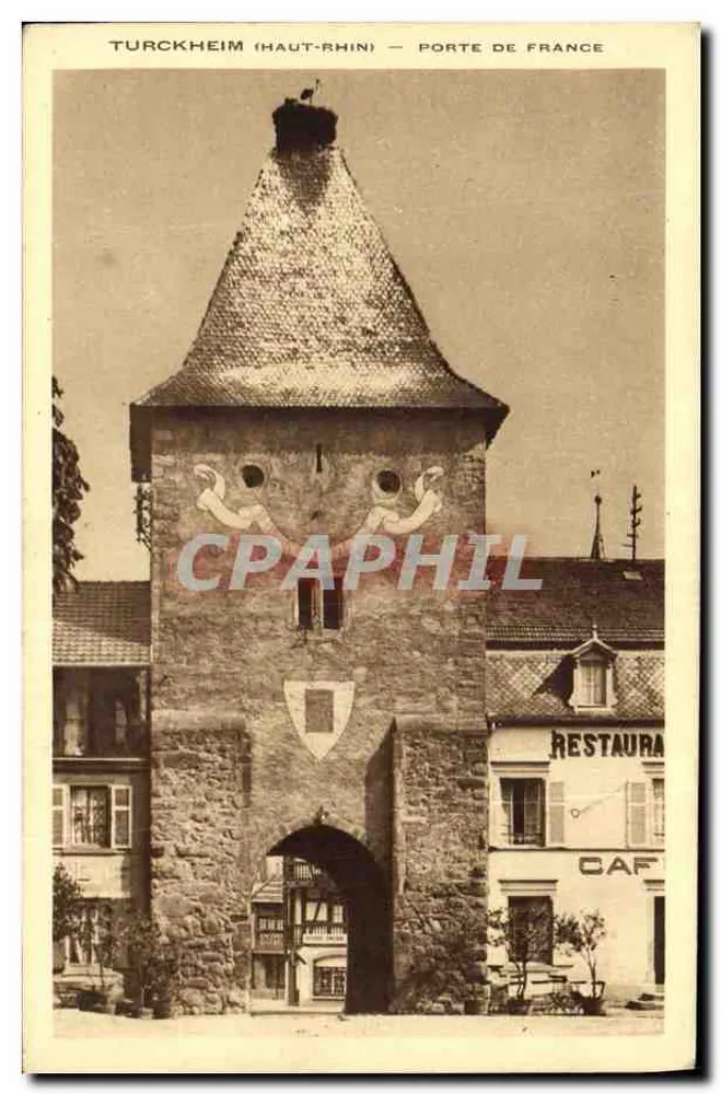 Turckheim (Haut-Rhin) — Tor der Freiheit — Rielstein, Verleger, Turckheim (Haut-Rhin) - Vorderseite
