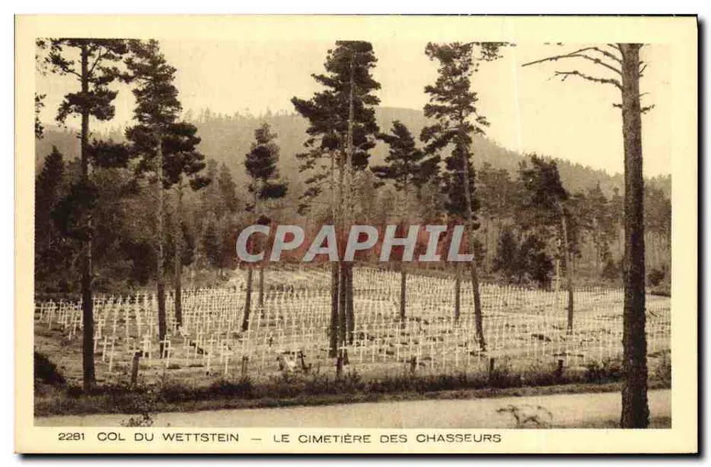 Col du Wettstein — Der Friedhof der Jäger — 2281 - Vorderseite