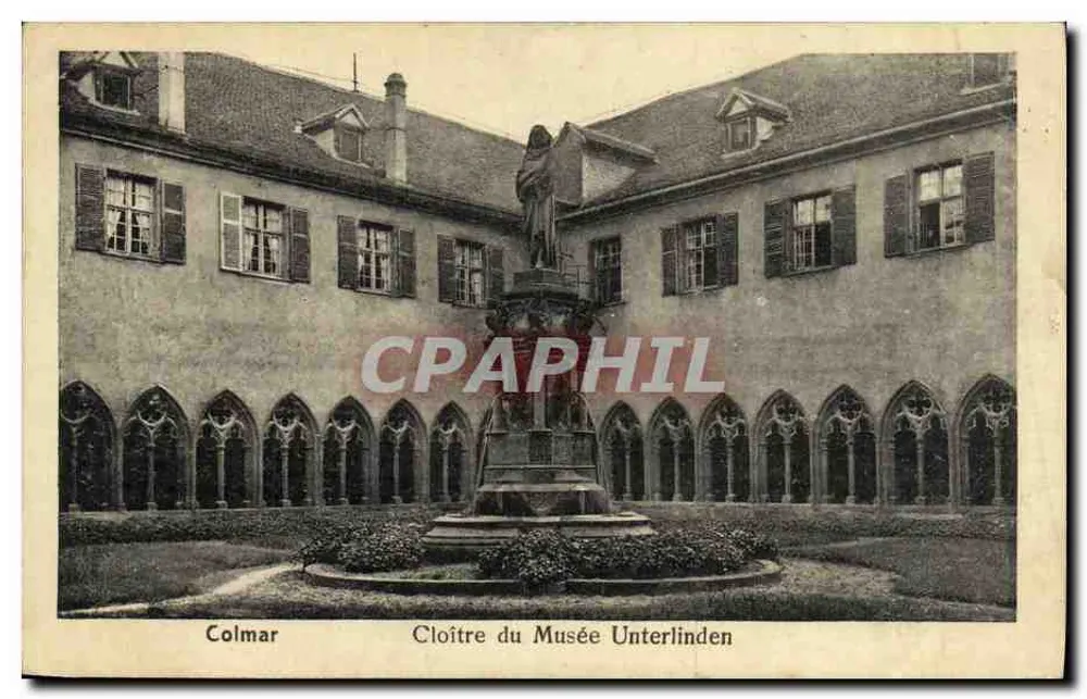 Colmar — Cloître du Musée Unterlinden - Frente