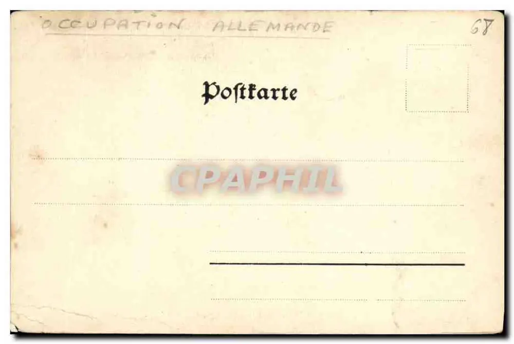 Igreja de São Martinho — Colmar — Charles Bernhoeft, Voyessen-Bargy, No. 857 - Verso