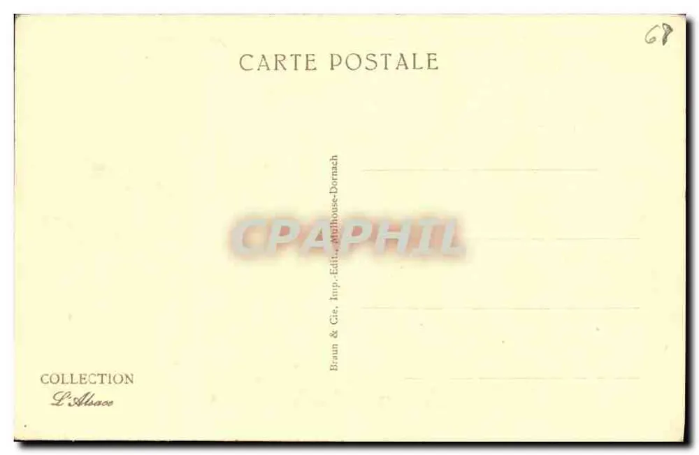 Colmar — Claustro dos Dominicanos — n°308 - Verso