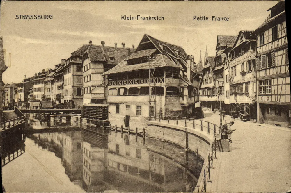 Estrasburgo — Petite France — Verlag von Emil Haasmann, Estrasburgo - Frente