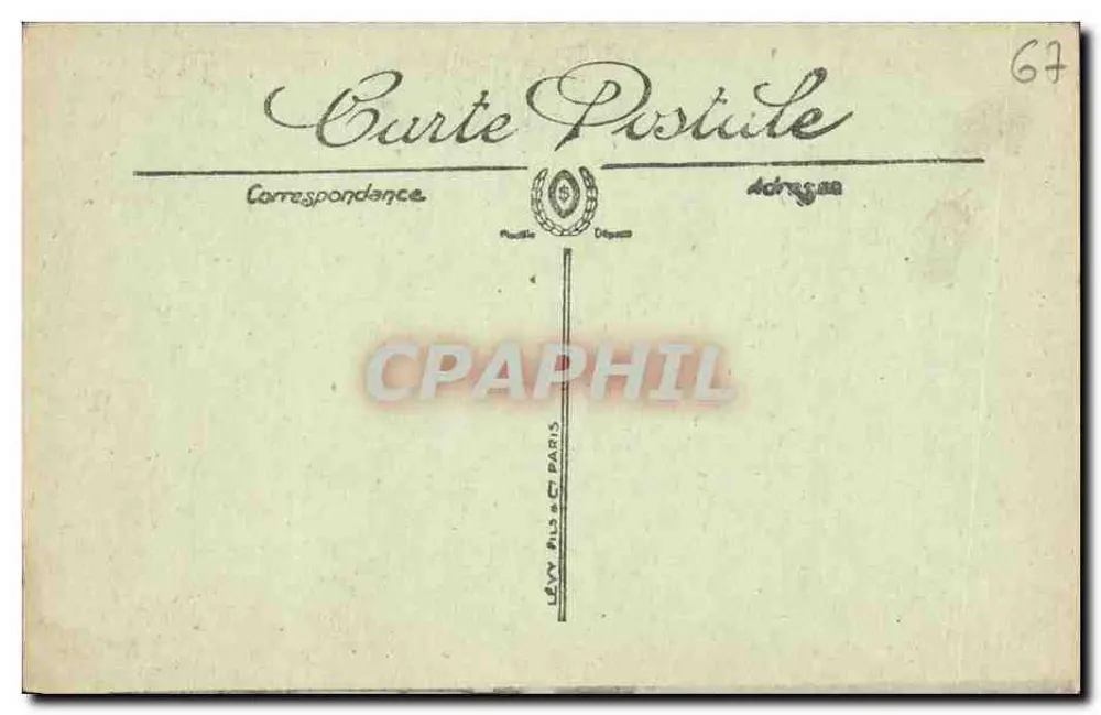 Strasbourg — Túmulo do Marquês de Saxe — LL. - Verso