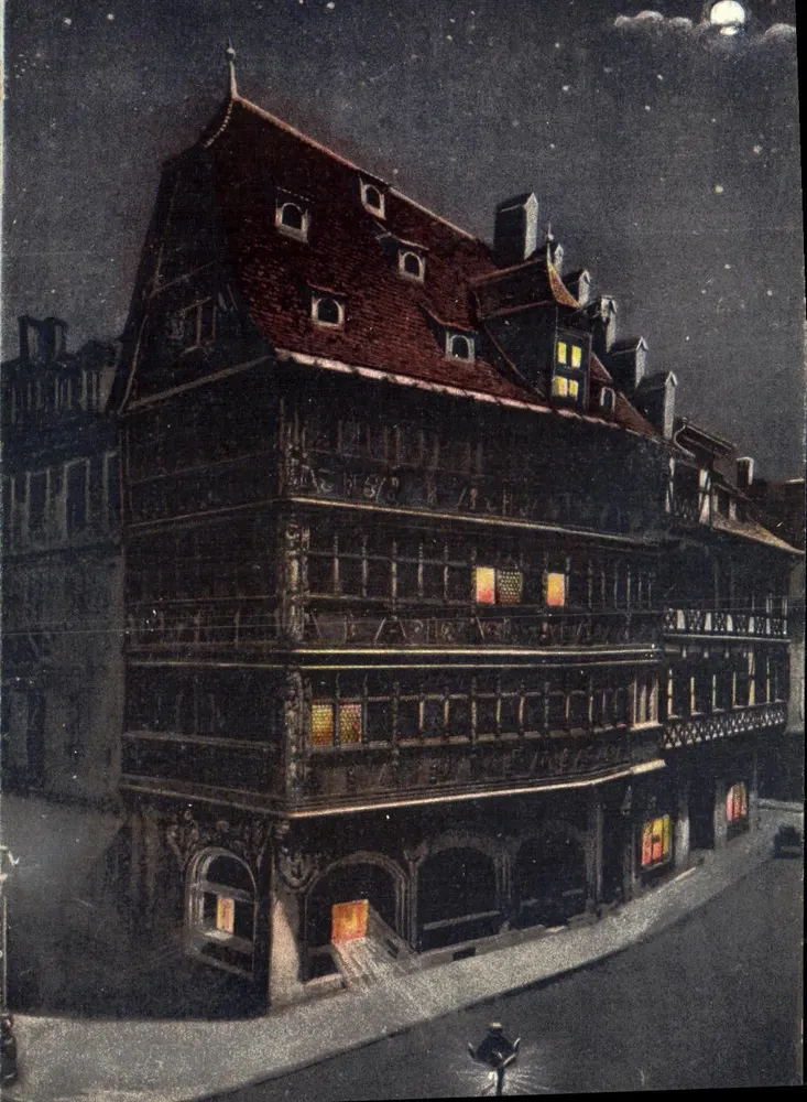 Strasbourg - Altes Haus - Maison Kammerzell — E. Hartmann, Strasbourg i. E. 2104 - Vorderseite