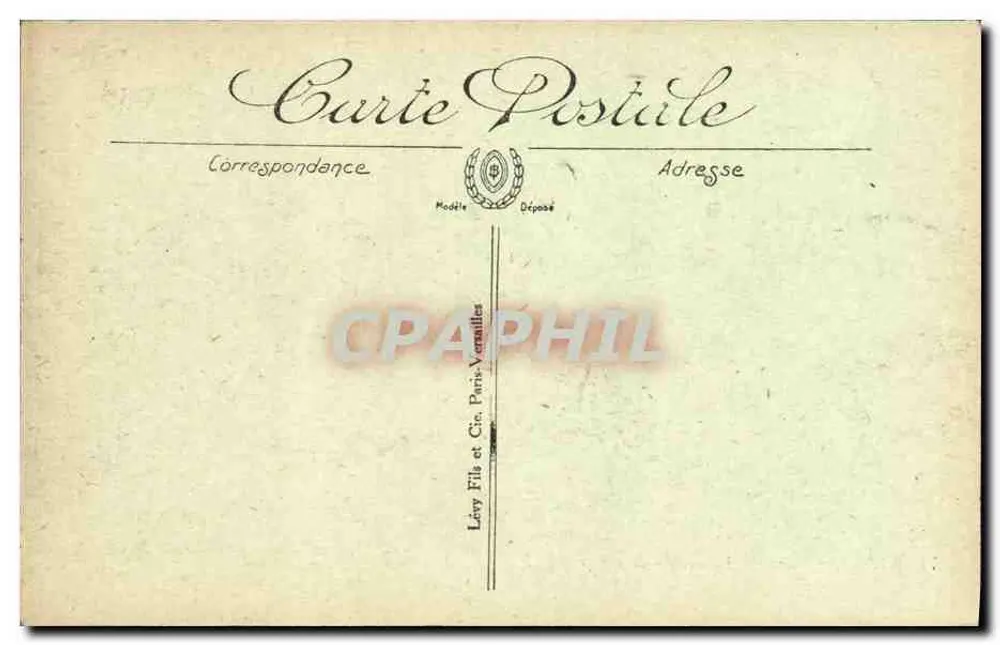 Strasbourg — Palácio do Ministério — LL - Verso
