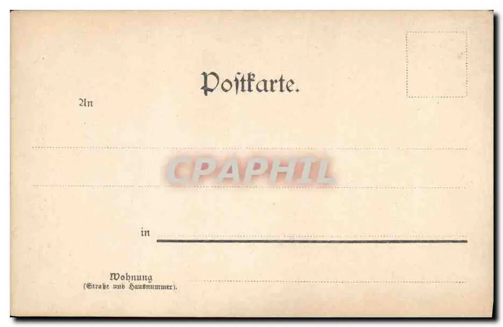 Estrasburgo — Kaiserpalast — Kunerverlag Felix Lüth, Estrasburgo, n° 478 - Verso