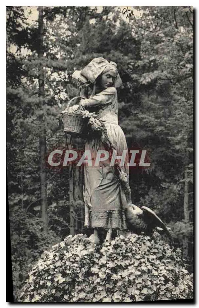 Estátua da Jovem com o Cesto — Strasbourg, Gänselesel — Editor VI 42000 - Frente