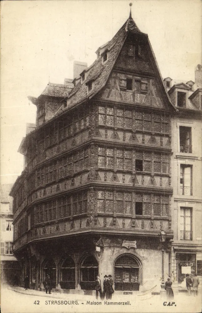 Estrasburgo - Casa Kammerzell — CAP. n°42 - Frente