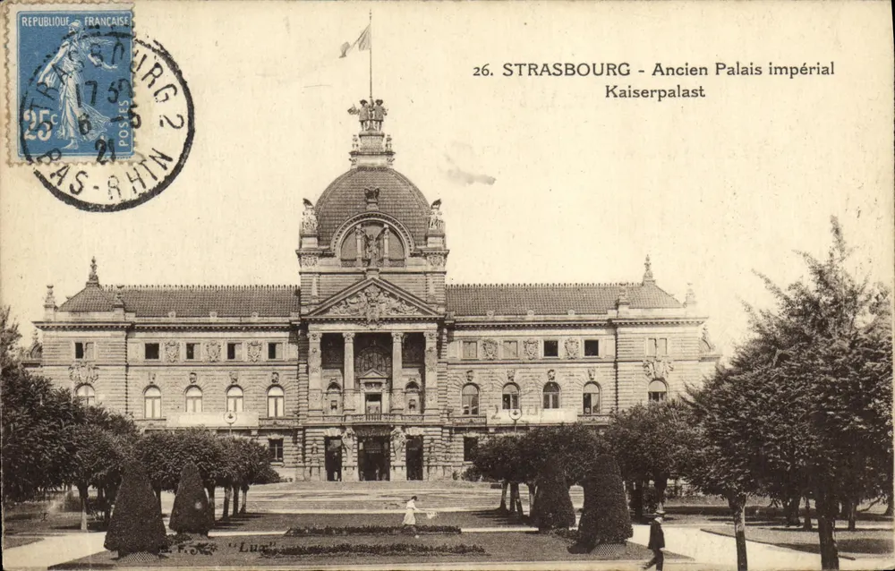 Straßburg - Ehemaliger Kaiserpalast — Kaiserpalast — Verlag 'Luc' n°26 - Vorderseite