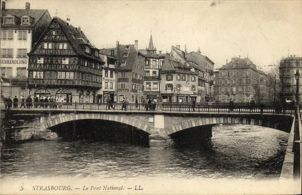 Strasbourg — Most Narodowy — LL. - Awers