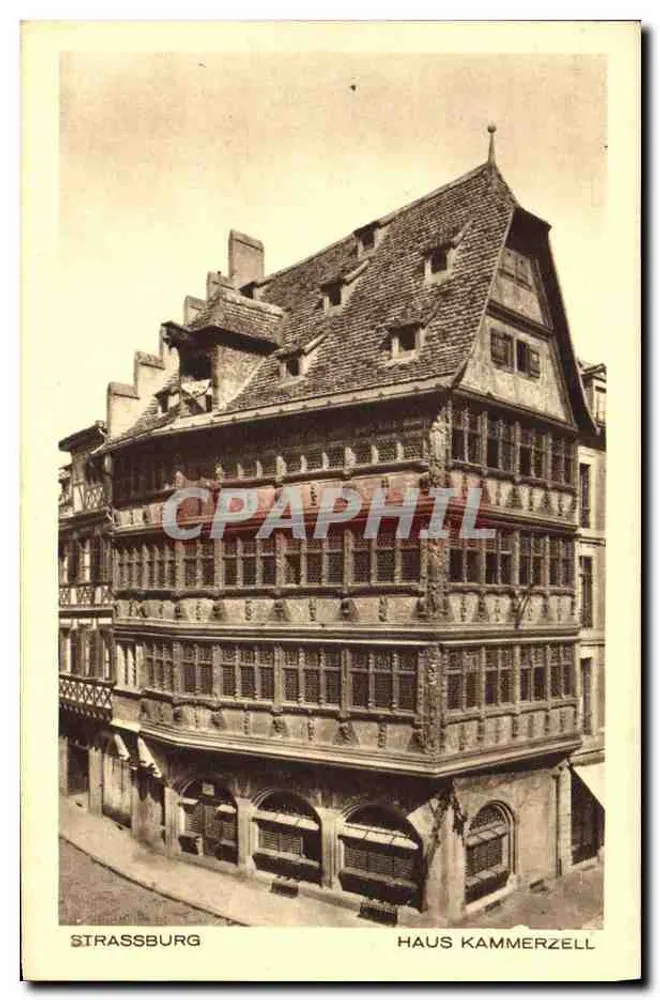 Estrasburgo — Haus Kammerzell — Verlag Heinrich Hoffmann, Estrasburgo - Frente