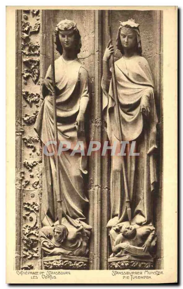 As Virtudes — Strasbourg — Editor Helio, n° 292 - Frente
