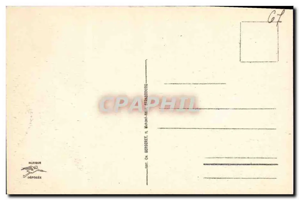 Estrasburgo - A Estação Central — n°282 - Verso