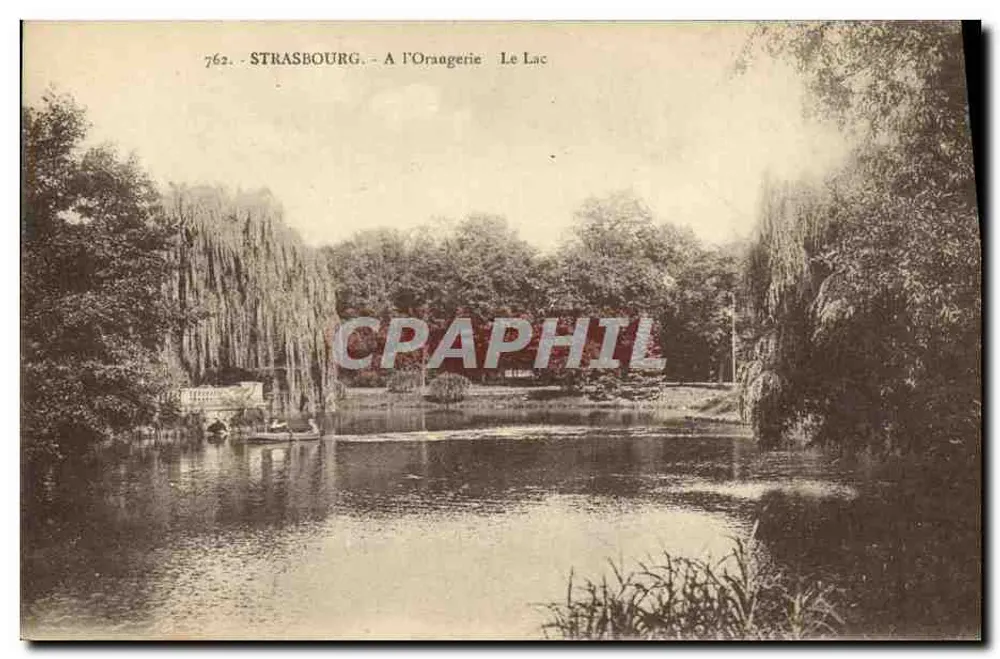 Estrasburgo - No Orangerie, o Lago - Frente