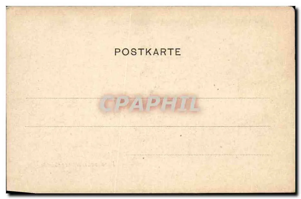 Straßburg — Palais du Conseil d'État (Landesausschussgebäude) — unbekannter Verlag, Seriennummer nicht sichtbar - Rückseite