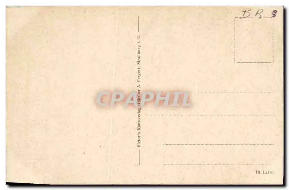 Estrasburgo i. E. — Schifffleutstaden — Victor's Kunsterverlag, n° 12141 - Verso