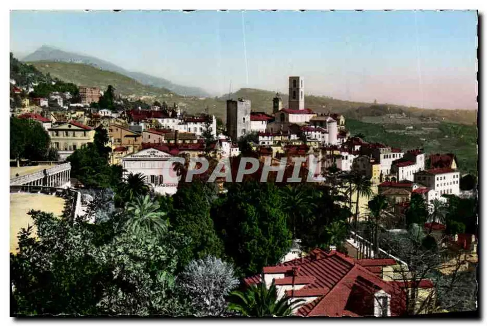 Grasse — Allgemeiner Blick auf die Altstadt — Edition S.E.N.T. - 2, rue Aixis-Massa - Vorderseite