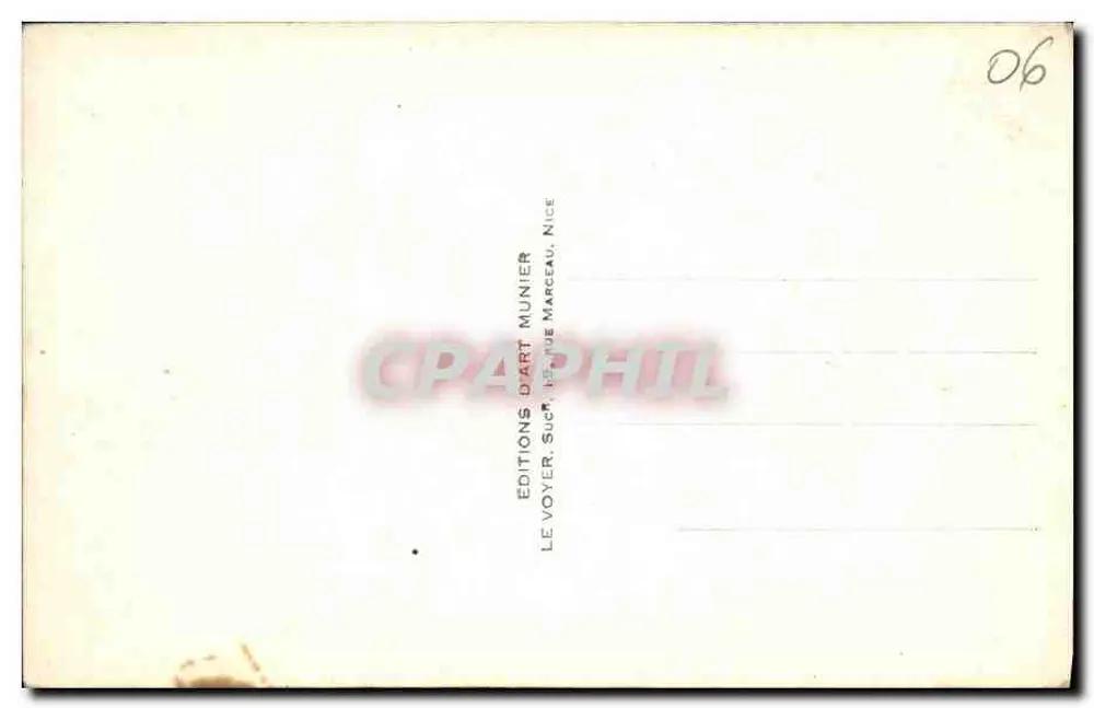 Monte-Carlo — Praça do Cassino — Éditions Art Munier, n°274 - Verso