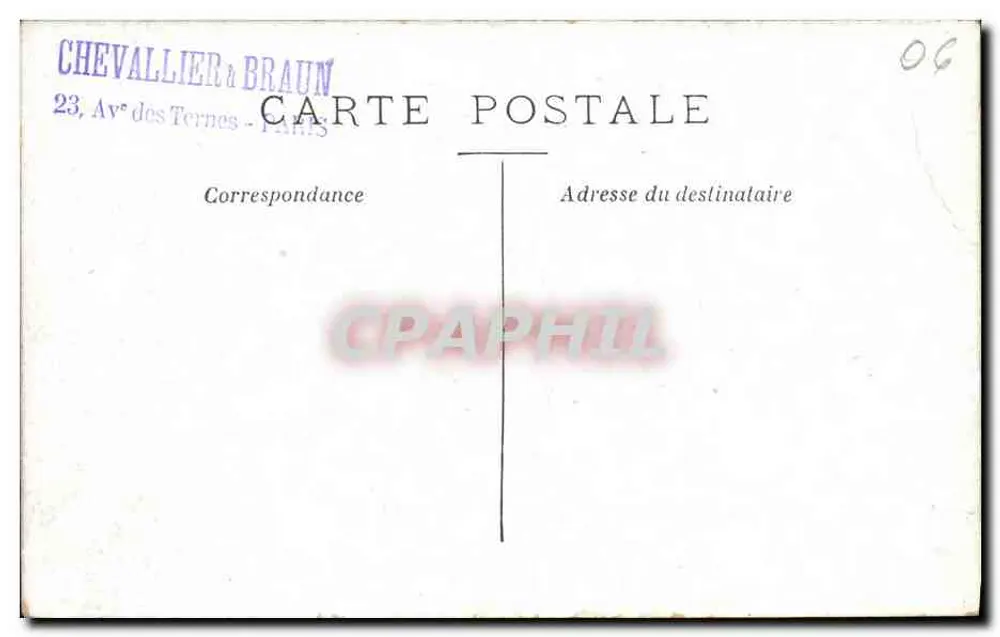Monte-Carlo — A Terrasse — Staerck, Paris - Verso