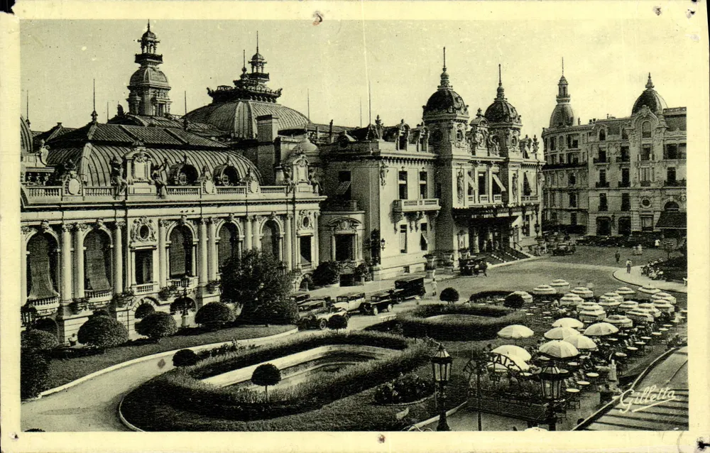 Monte-Carlo — Casino und Hôtel de Paris — Gilletta - Vorderseite