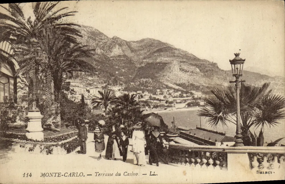 Monte-Carlo — Terrasse do Casino — Seleção - Frente