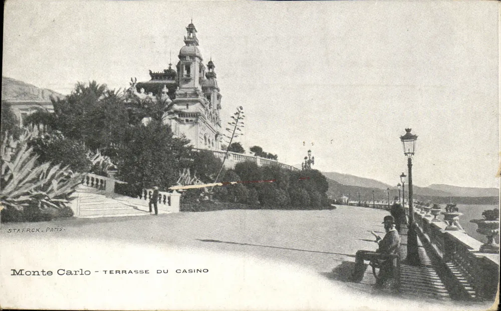 Monte Carlo - Terrasse do Casino — Staerck, Paris - Frente
