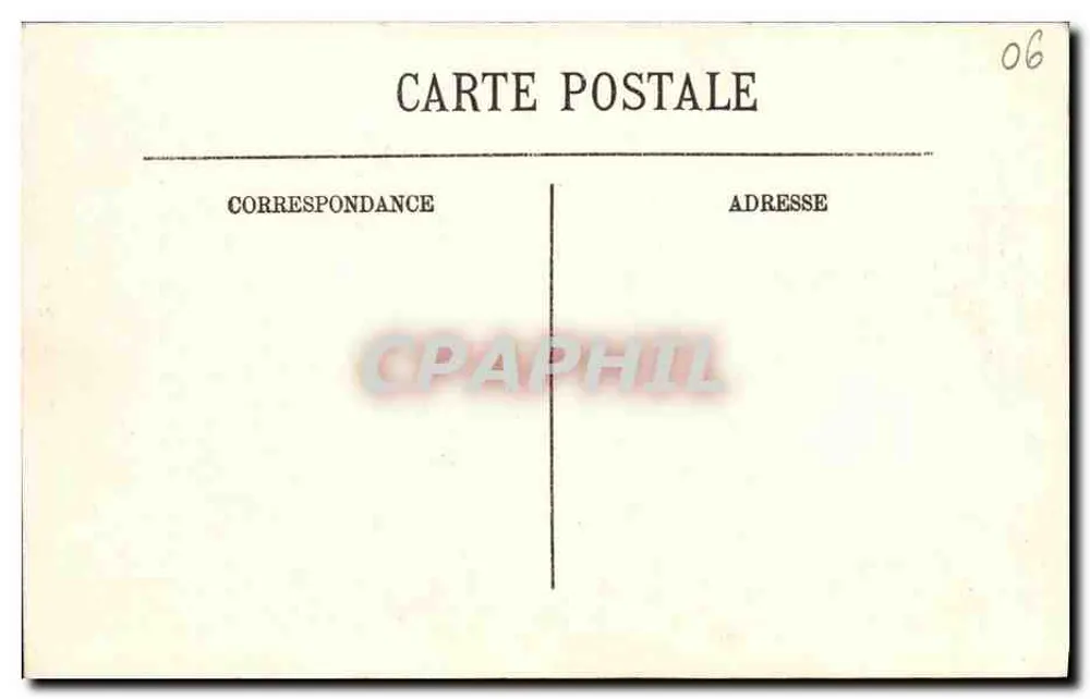 Menton — Ansicht vom Garavan-Garten — LL. Selecta, n°20 - Rückseite