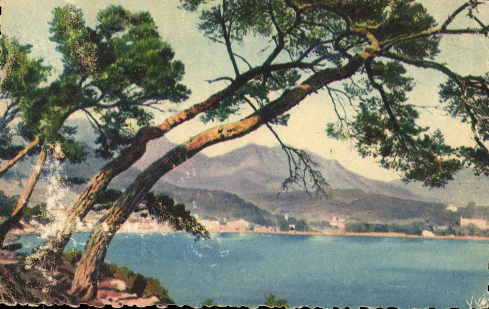 Menton — Paisagem do Cap Martin — Éditions d'Art Yvoux - Frente
