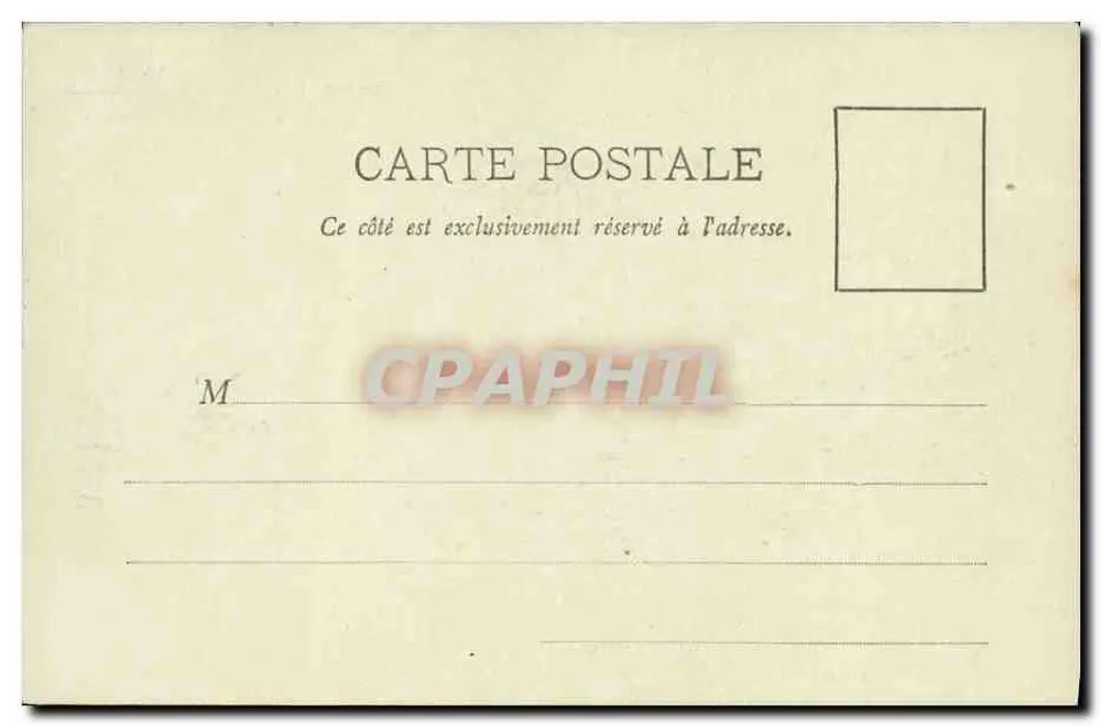 Menton, o Ponte Saint-Louis — editor Y. edit. N°60 - Verso