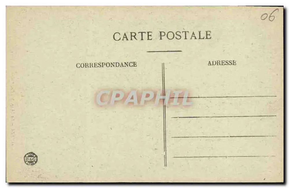 Eze — A Capela — Rua Plane — BR 178x - Verso