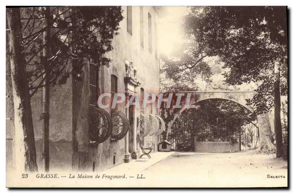 Grasse — A Casa de Fragonard — LL. — Sklecta - Frente