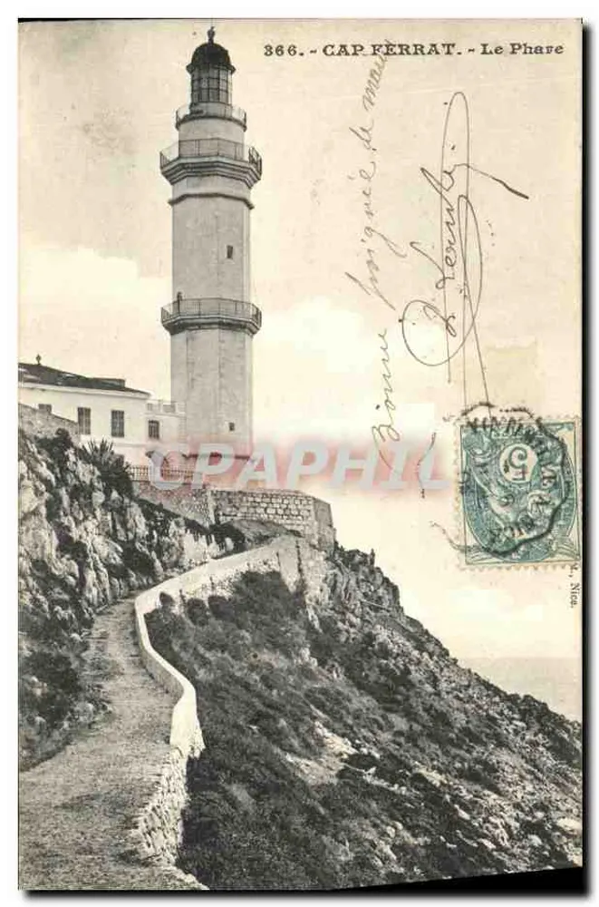 Cape Ferrat - O Farol — editor Nica, n° 366 - Frente