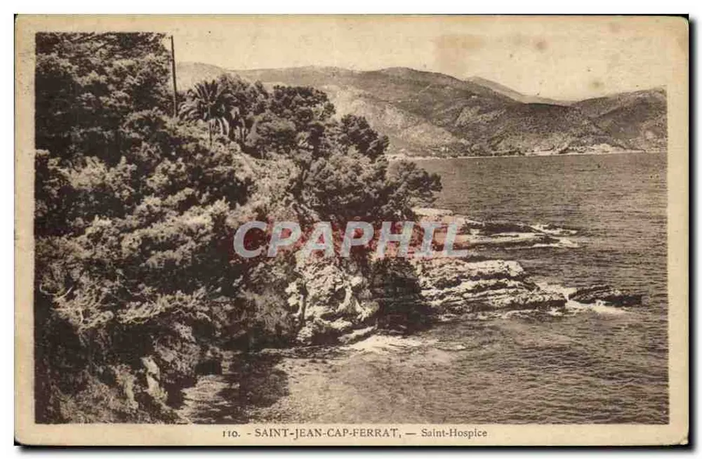 Saint-Jean-Cap-Ferrat — Saint-Hospice — Edição La Cigogne 1bis, Monaco - Frente