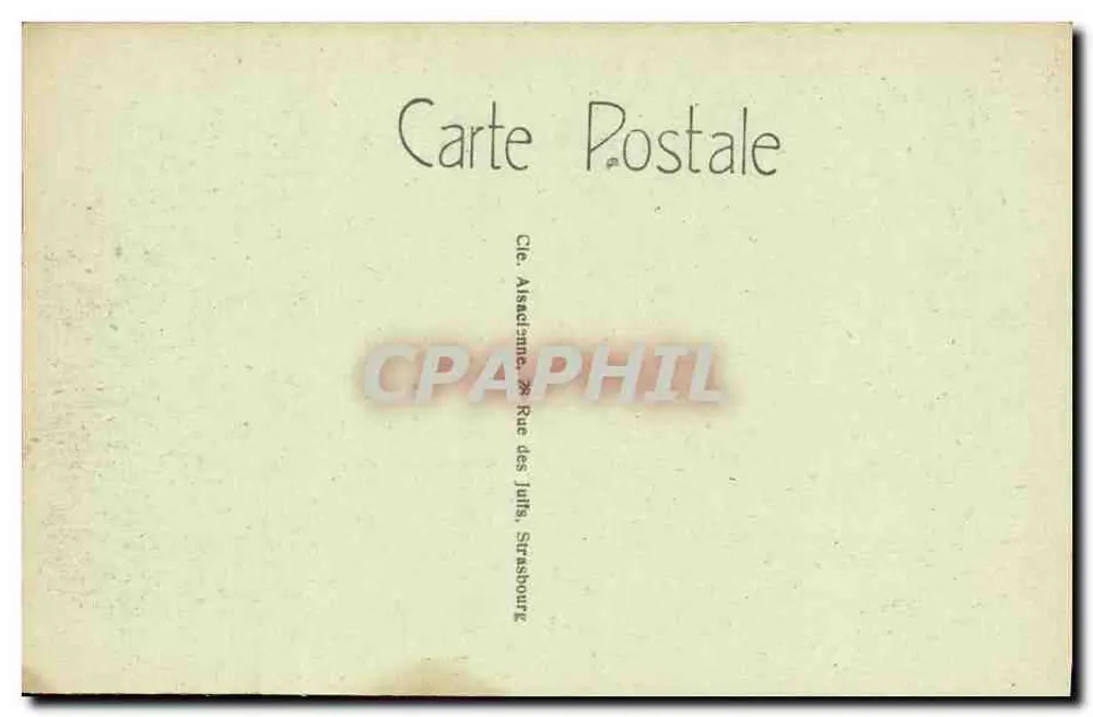 St-Jean-Cap-Ferrat — La Pointe St-Hospice — Ansicht vom Cap-Roux — Edition Faraul Tabacs, St-Jean-Cap-Ferrat - Rückseite