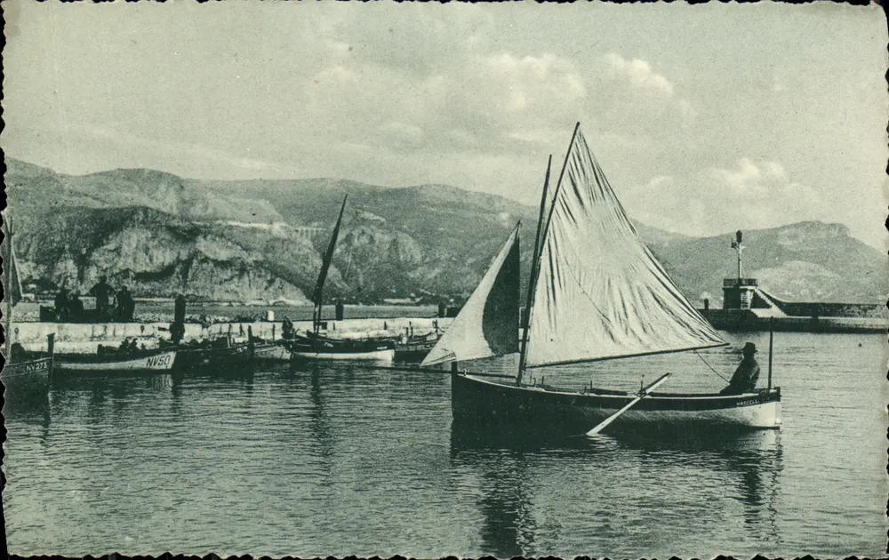 Der Hafen von Saint-Jean — Cap Ferrat — Verlag der Nationalen Verlagsagentur - Vorderseite