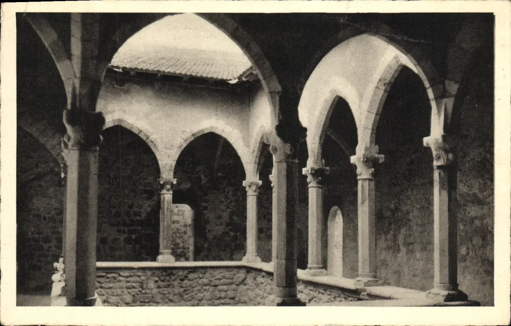 Innenraum des befestigten Klosters — Insel Saint-Honorat — Verlag: Caphil, Nice - Vorderseite