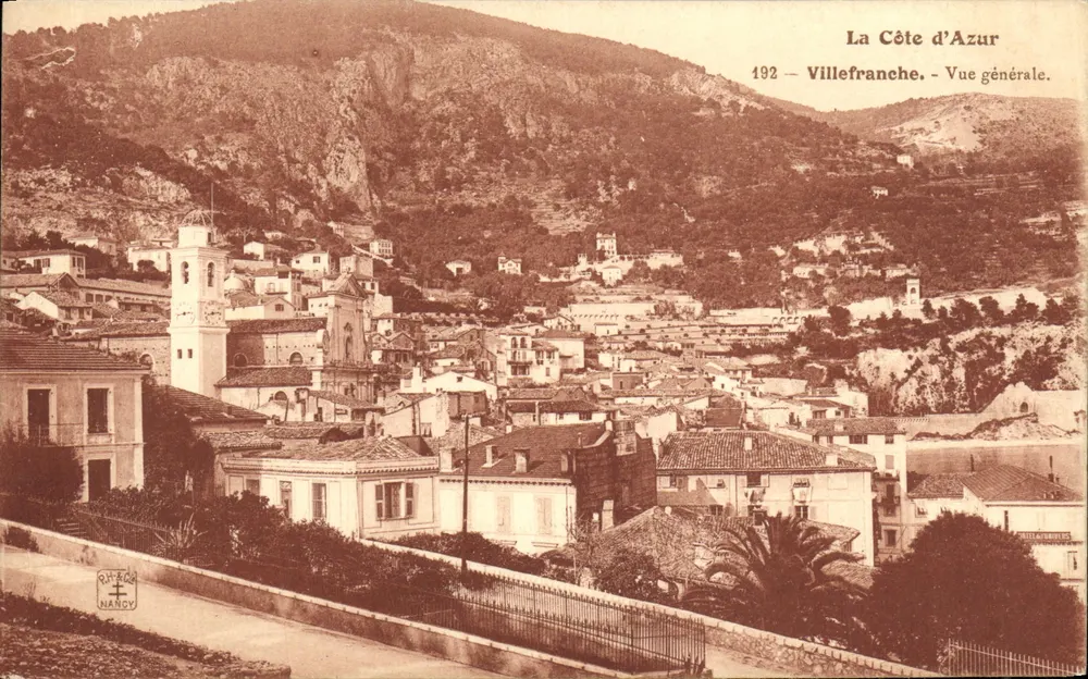 Villefranche-sur-Mer — Allgemeiner Blick — Ohaco, Nancy, Nr. 192 - Vorderseite