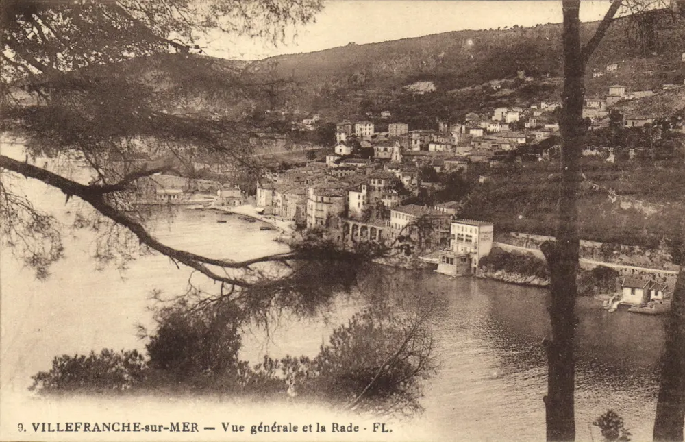 Villefranche-sur-Mer — Allgemeiner Blick und der Hafen — FL. — Nr. 9 - Vorderseite