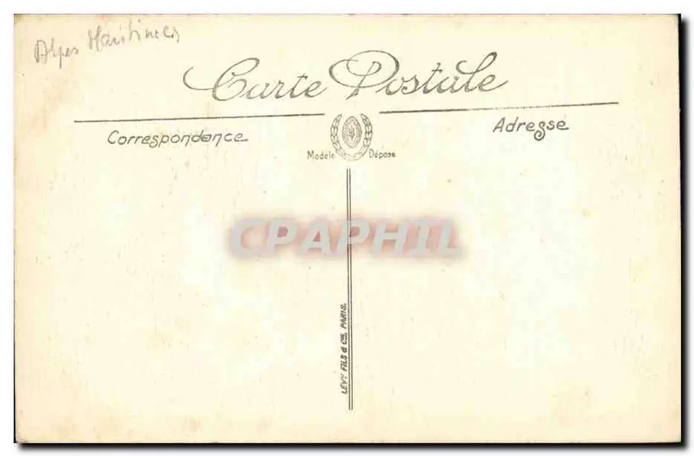 CAP D'ANTIBES — Anse de la Garoupe — L.L. — n°85 - Verso
