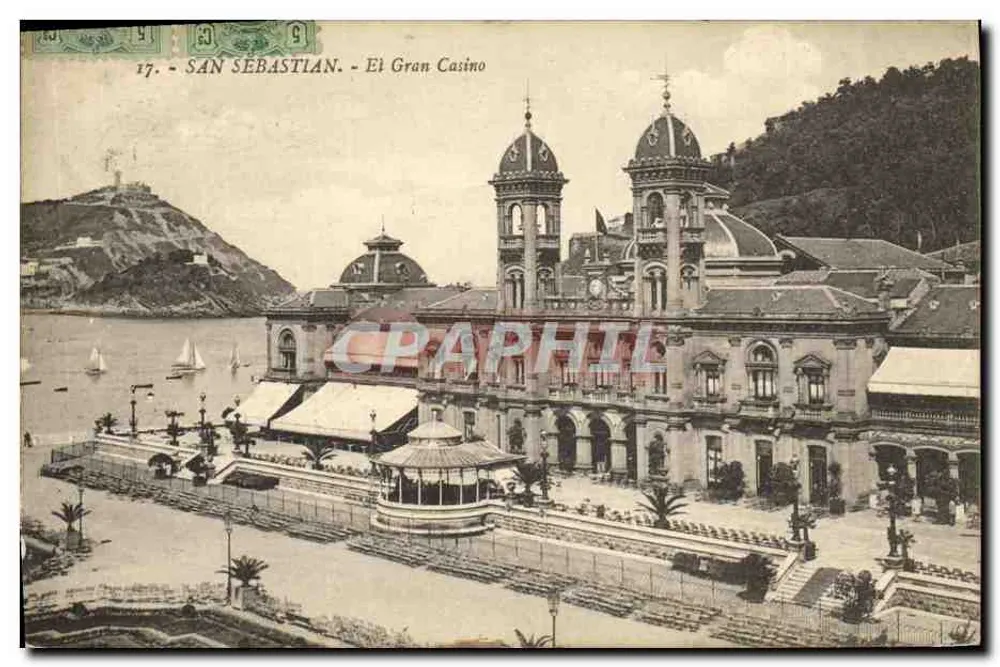 San Sebastián - El Gran Casino — Editor G. Galan e S. Scherfán, n°17 - Frente