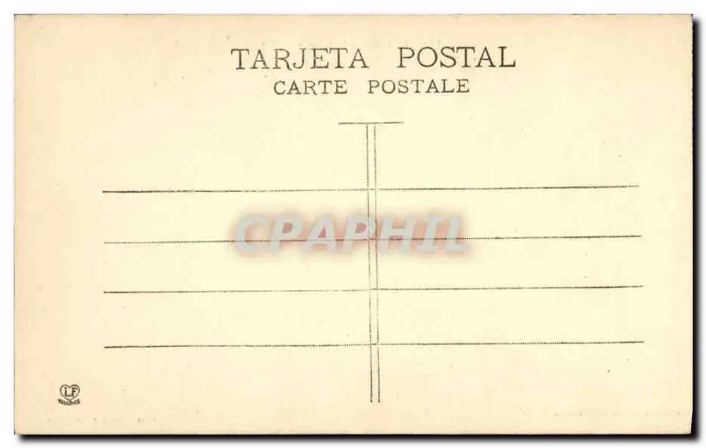 Puigcerda - La Baronia — vista panorâmica — Phototype Labouane (n°16) - Verso