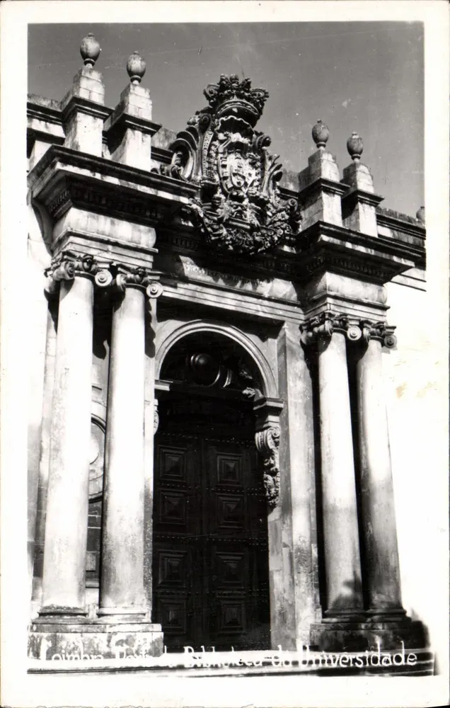 Biblioteca da Universidade — Louvain — editor desconhecido, número de série não visível - Frente
