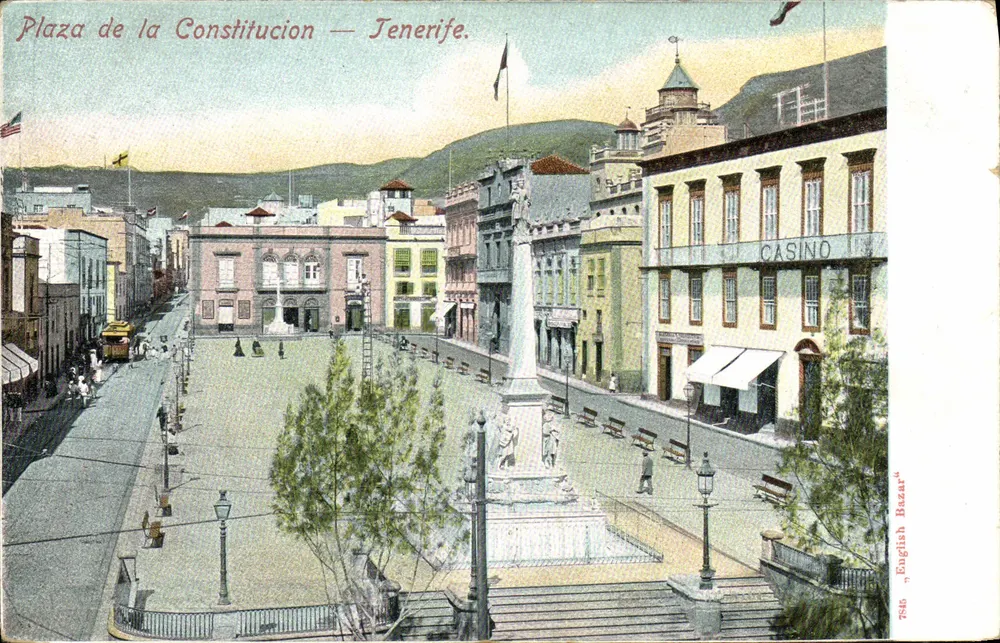 Plaza de la Constitución — Tenerife. — English Bazar, n° 7546 - Frente