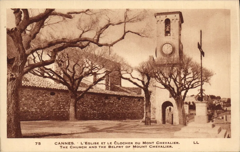 Cannes - Die Kirche und der Turm des Mont Chevalier — LL, n°75 - Vorderseite